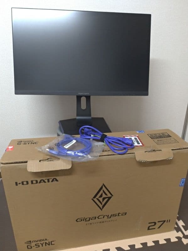 I-O DATA アイオーデータEX-LDGC272HDB（多少キズあり）