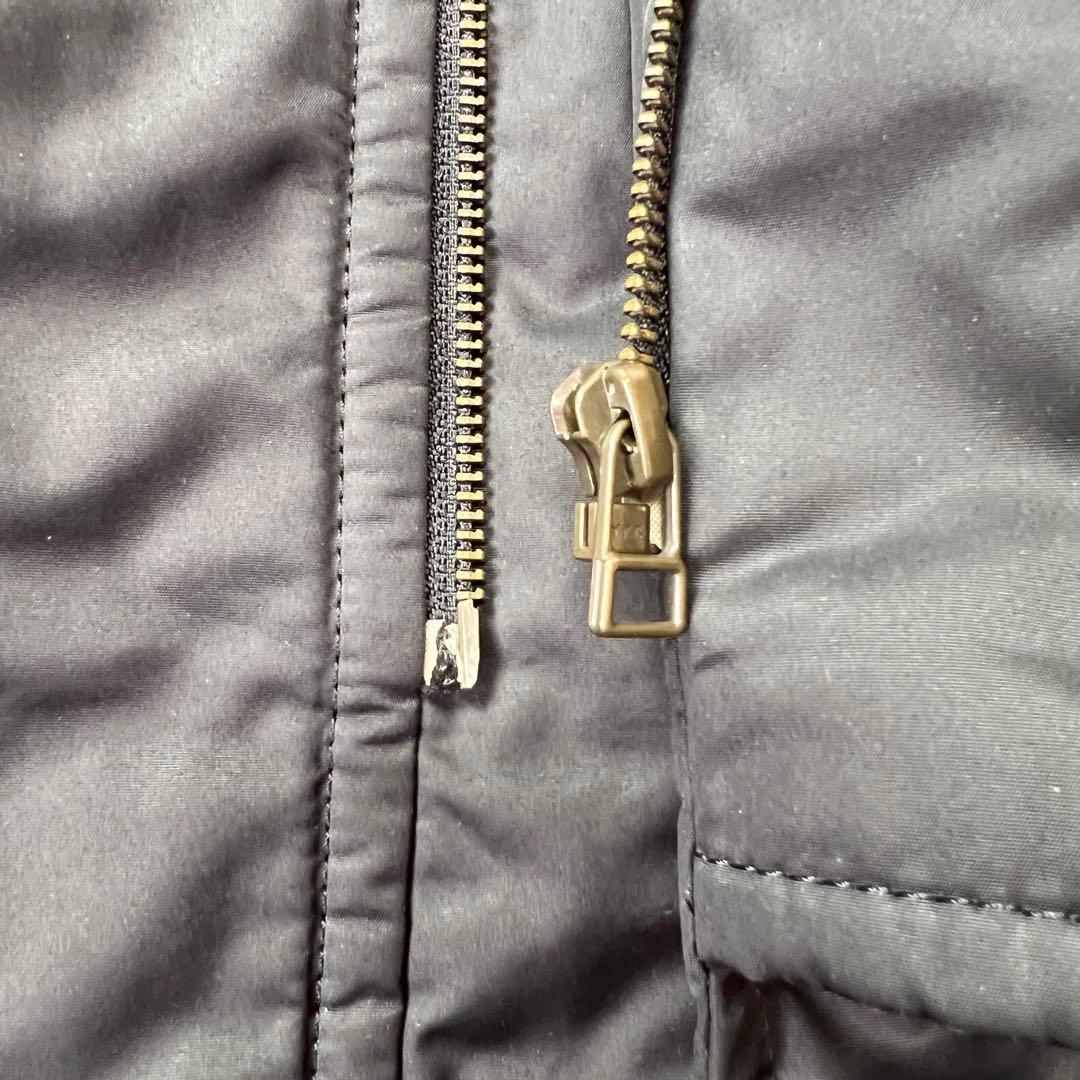 バーバリー♡モッズコート　ラクーンファー　ノバチェック 黒　36 S