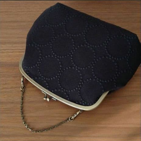 【専用です】がま口セレモニーバッグ/dopタンバリン☆ミナペルホネンハンドメイド