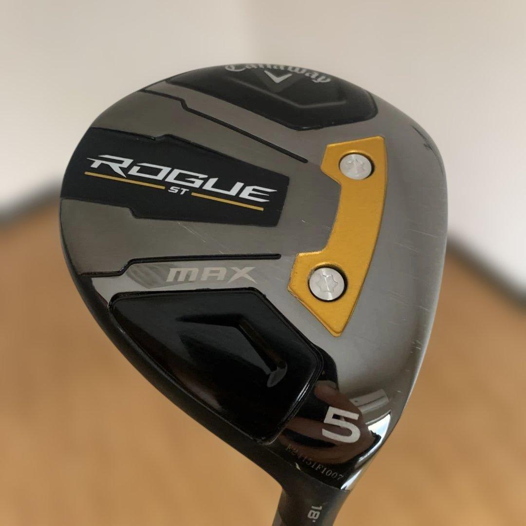 美品Callaway Rogue ST Max 5番フェアウェイウッド