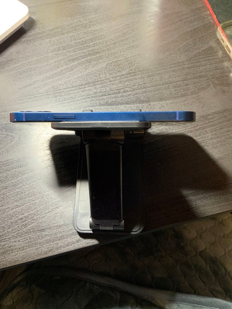 iPhone12 128GB SIMフリー ブルー ケース・レンズカバー付き