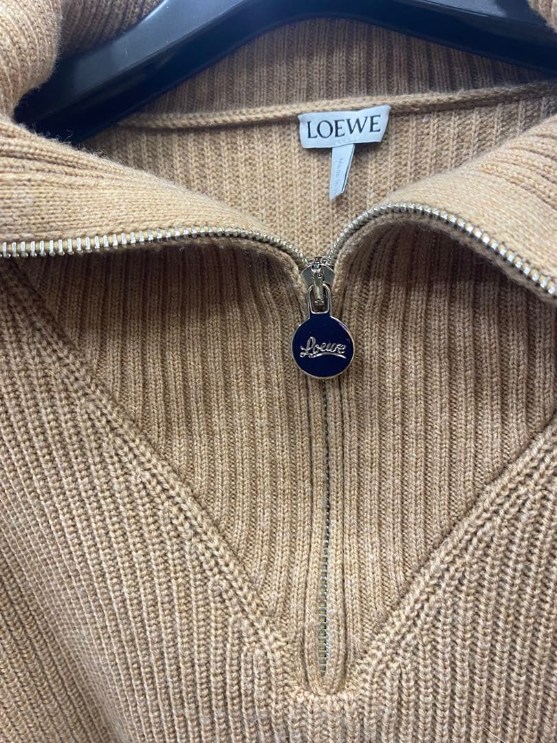 ロエベ　特殊ニット　XS ベージュ