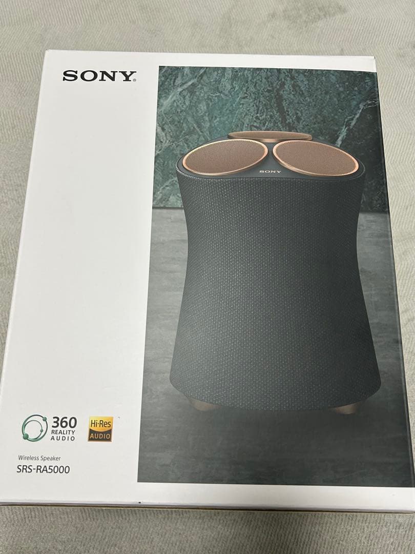 美品　SONY ワイヤレススピーカー SRS-RA5000
