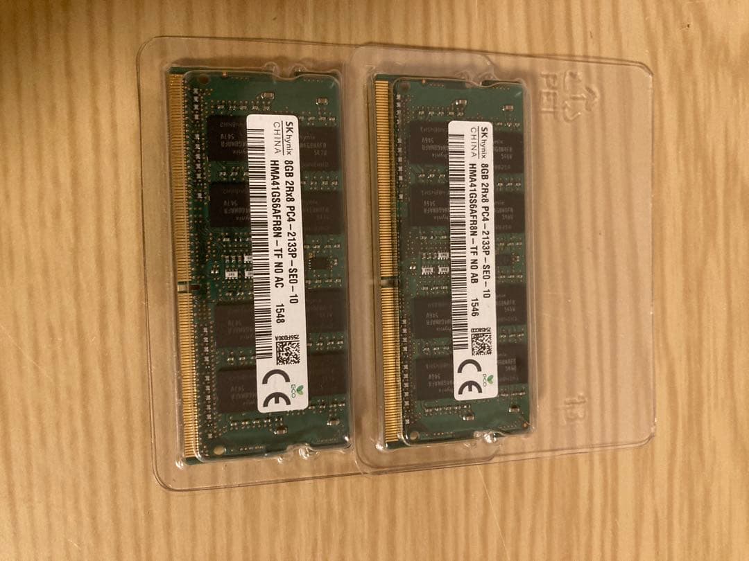 ddr4 メモリ　16GB pc4-2133p