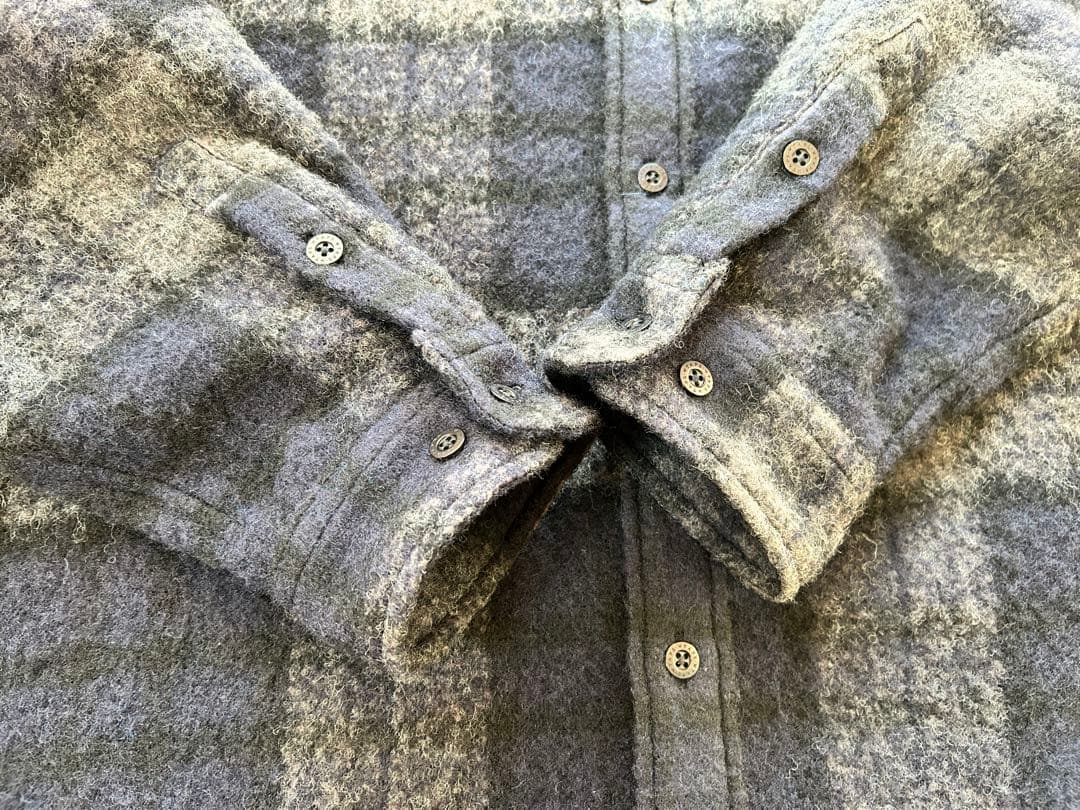 トップス wtaps TXT 02 LS WONY. TWEED. TEXTILE. L