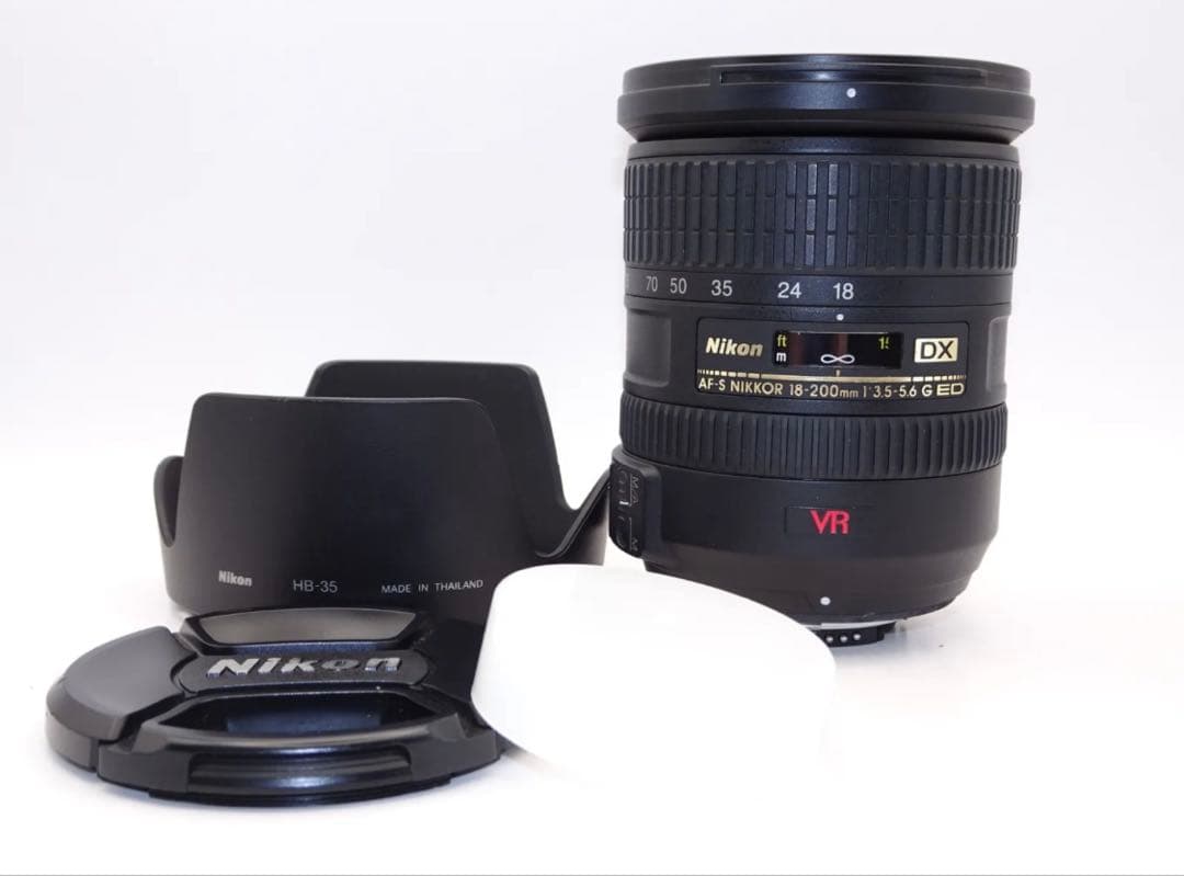 【美品】Nikon AF-S NIKKOR 18-200mm VR ズームレンズ