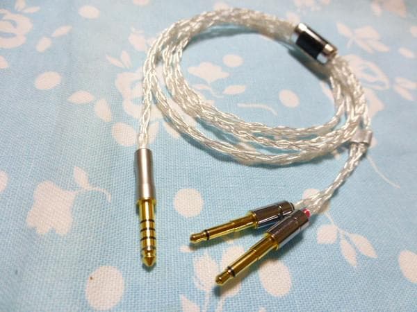 D8000 HiFiMAN T3-01 4N銀 + 7N OCC 4.4mm5極