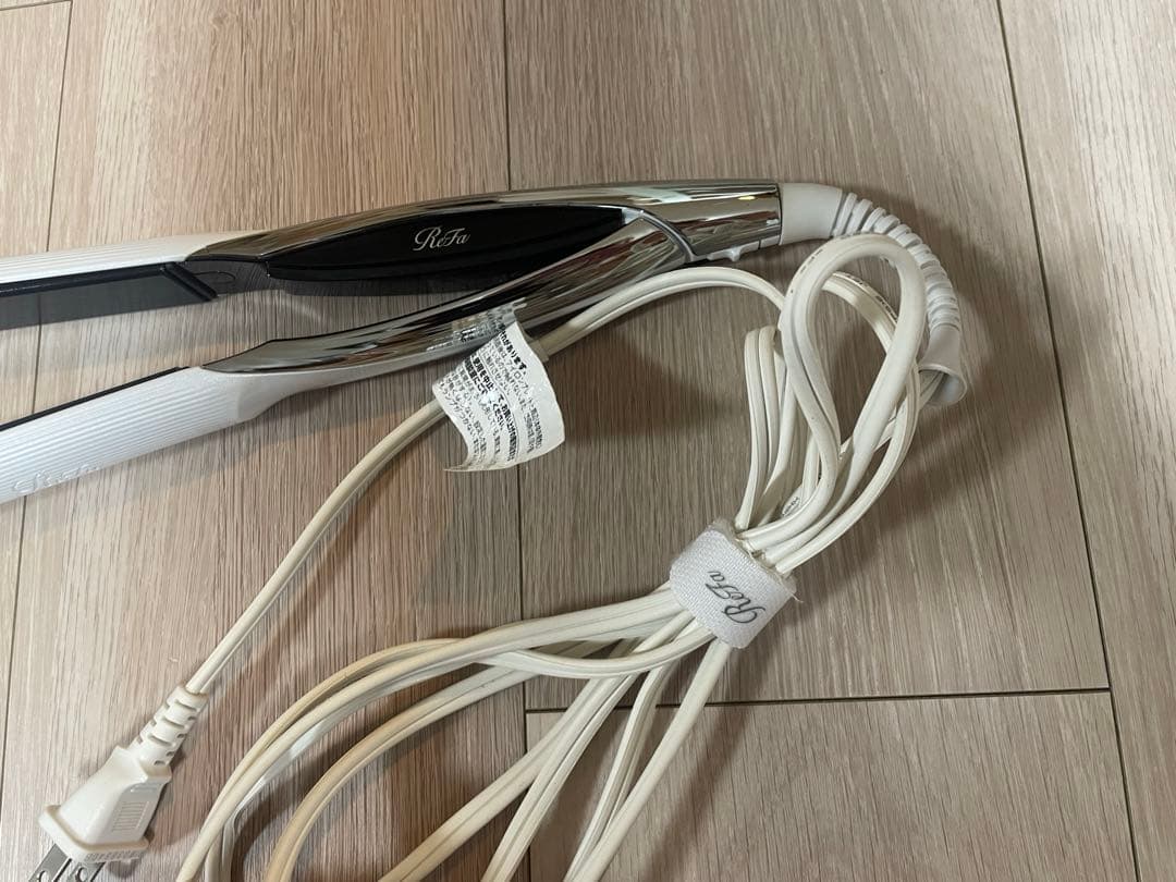 ReFa（リファ）ビューティックストレートアイロン ／ホワイト