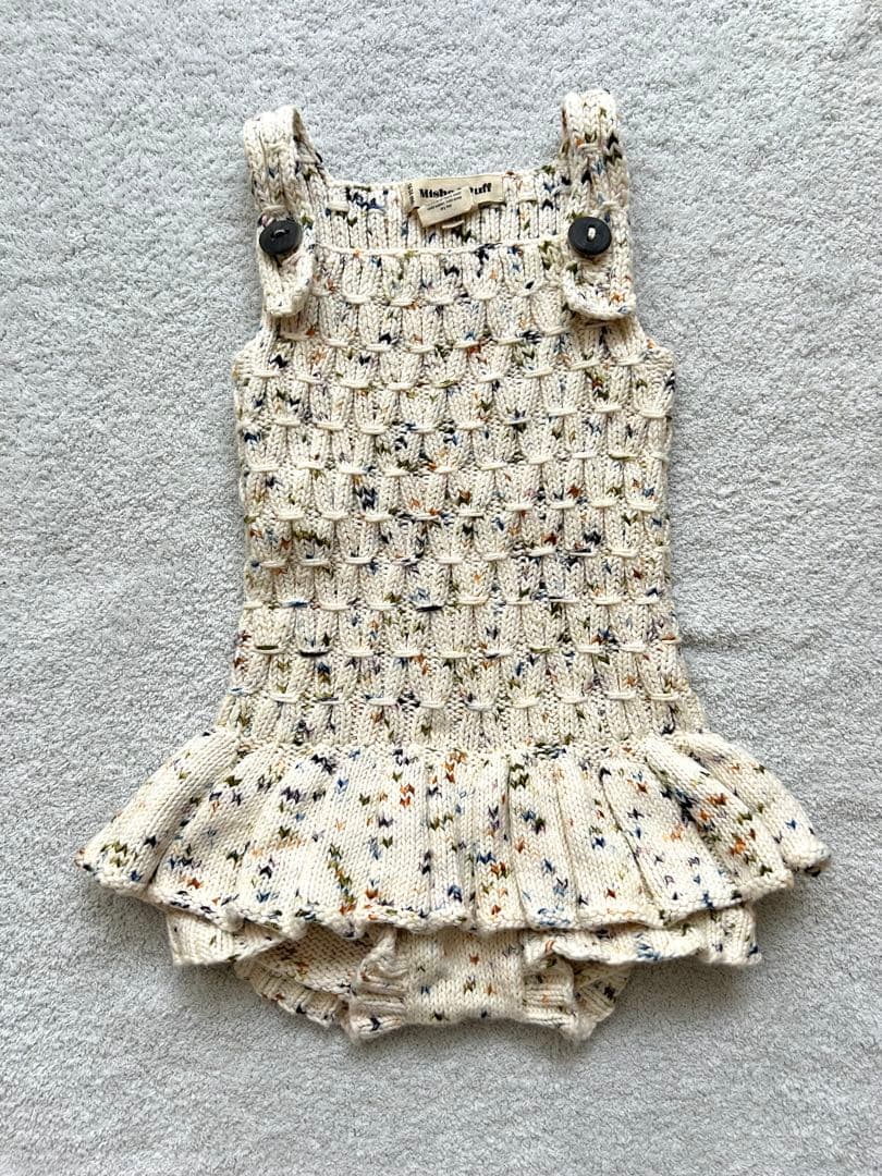 misha and puff ニットロンパース