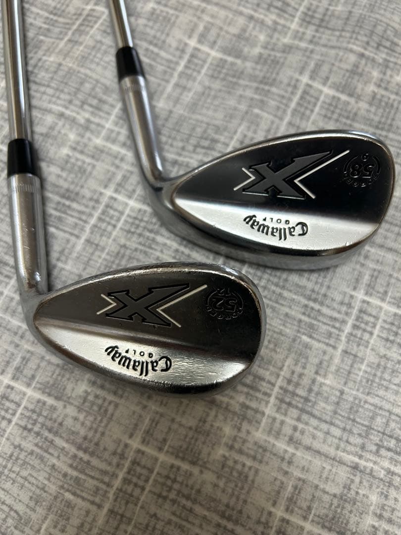 Callaway Xウェッジ 52度 58度　2本セット
