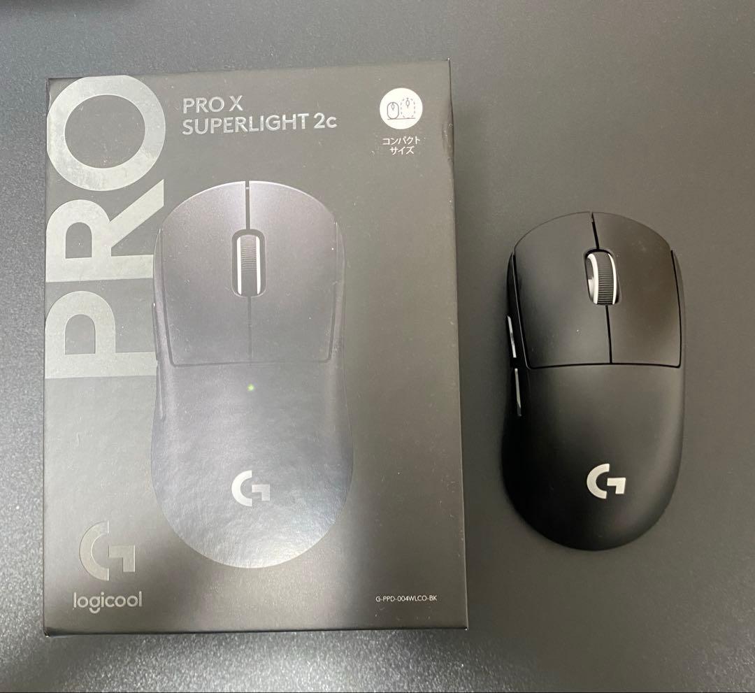 マウス・トラックボール Logicool G PRO X SUPERLIGHT 2c black