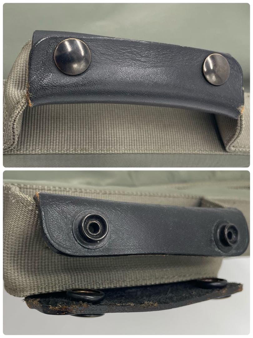 REAL McCoyS HARVEST LABELショルダーバック カーキ