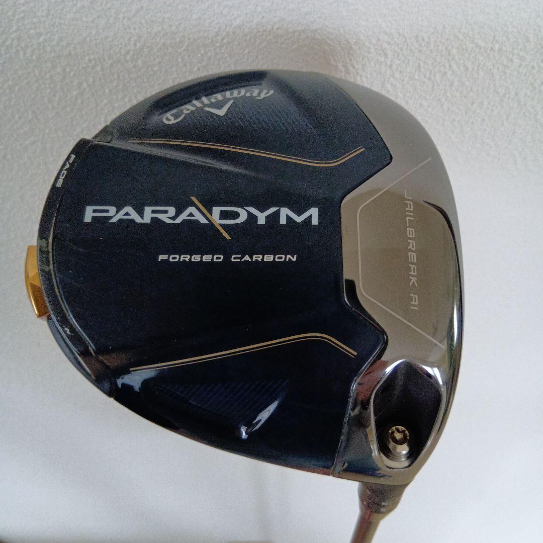 PARADYM ドライバー　新品同様エリートトリプルダイヤ純正シャフト付き