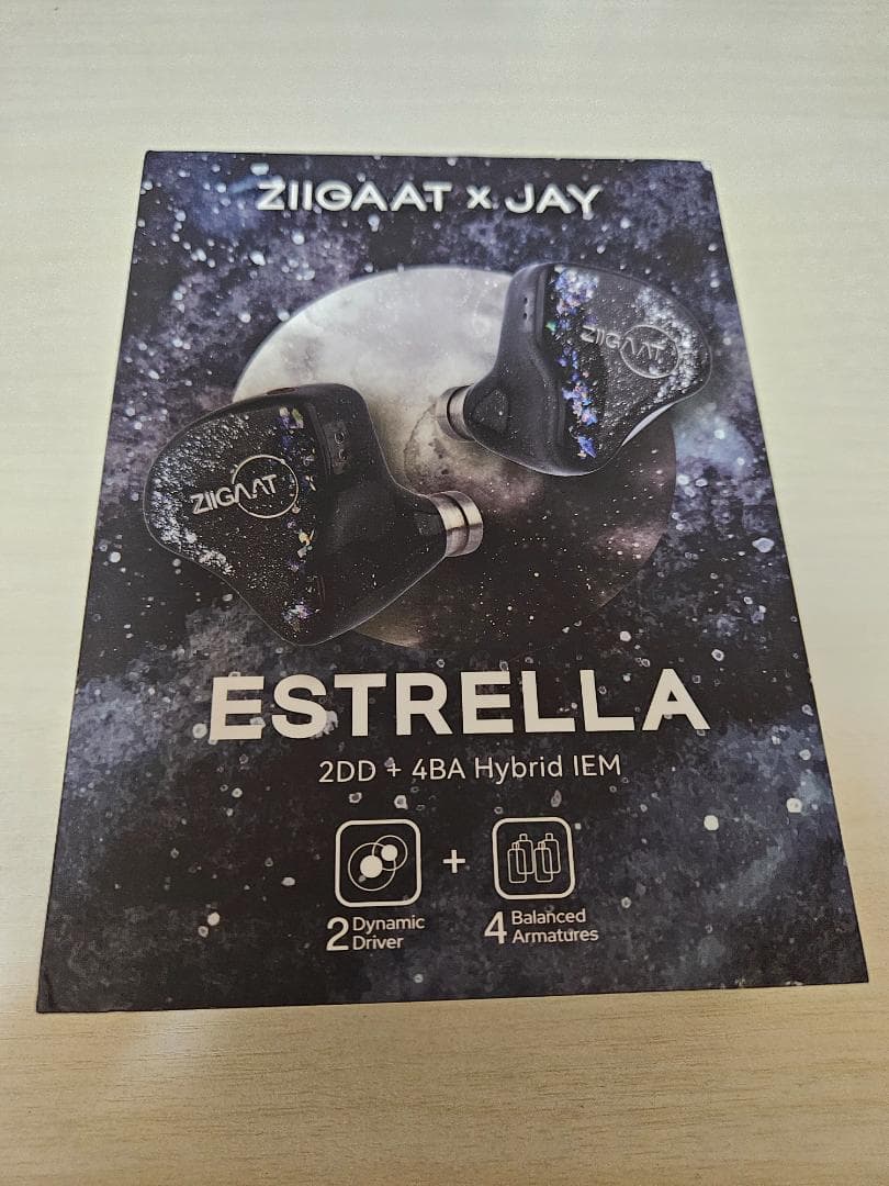 新品同様 Ziigaat Estrella 有線イヤホン
