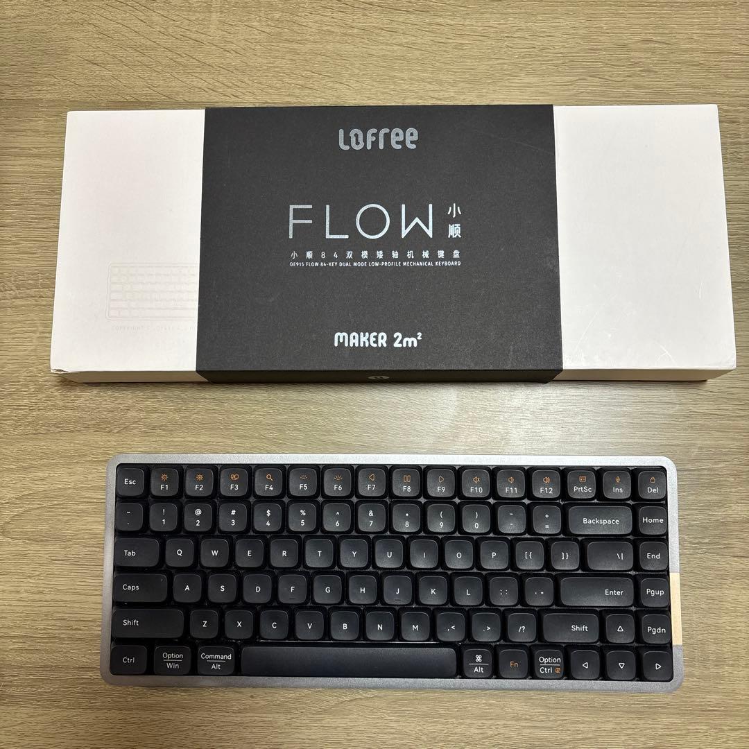 Lofree FLOW メカニカルキーボード US配列 ブラック ワイヤレス