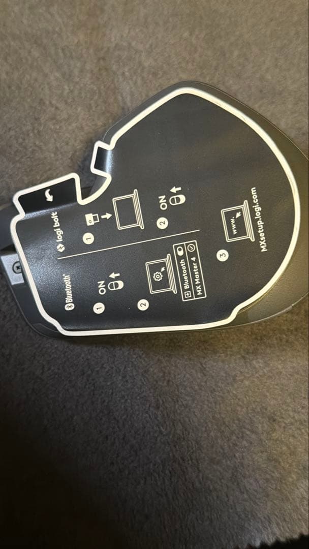 美品】Logicool MX MASTER 4 ワイヤレスマウス MX2400