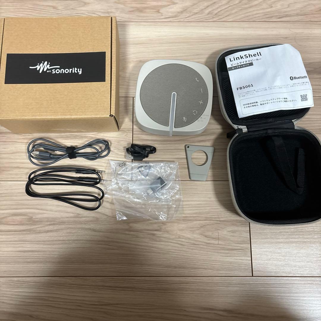 Linkshell スピーカーマイク リモート会議 zoom NTT