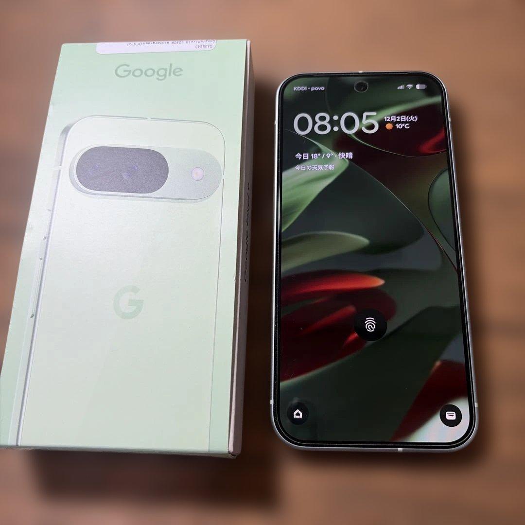 Google Pixel 9グリーン 128GB 新古品