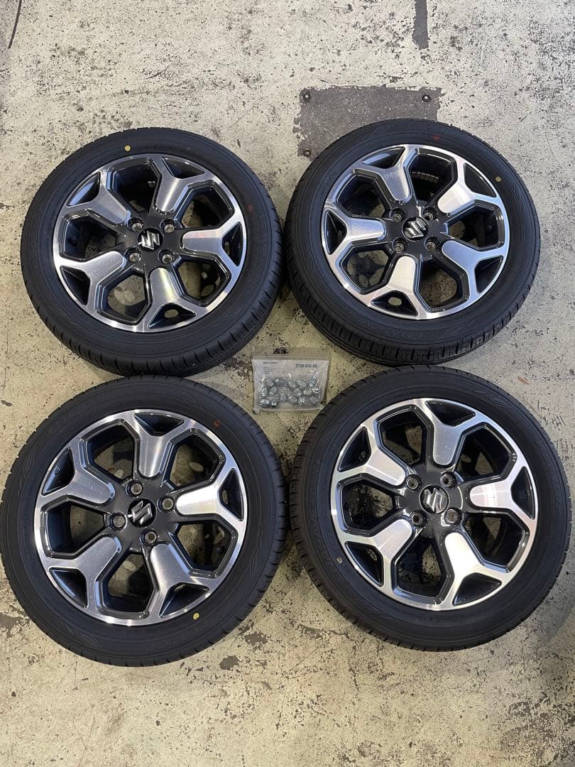 は*の様 新車外し スズキ ハスラー 15インチ ホイールセット