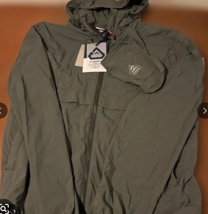 PYRENEX SEASIDE ナイロンジャケット カーキ