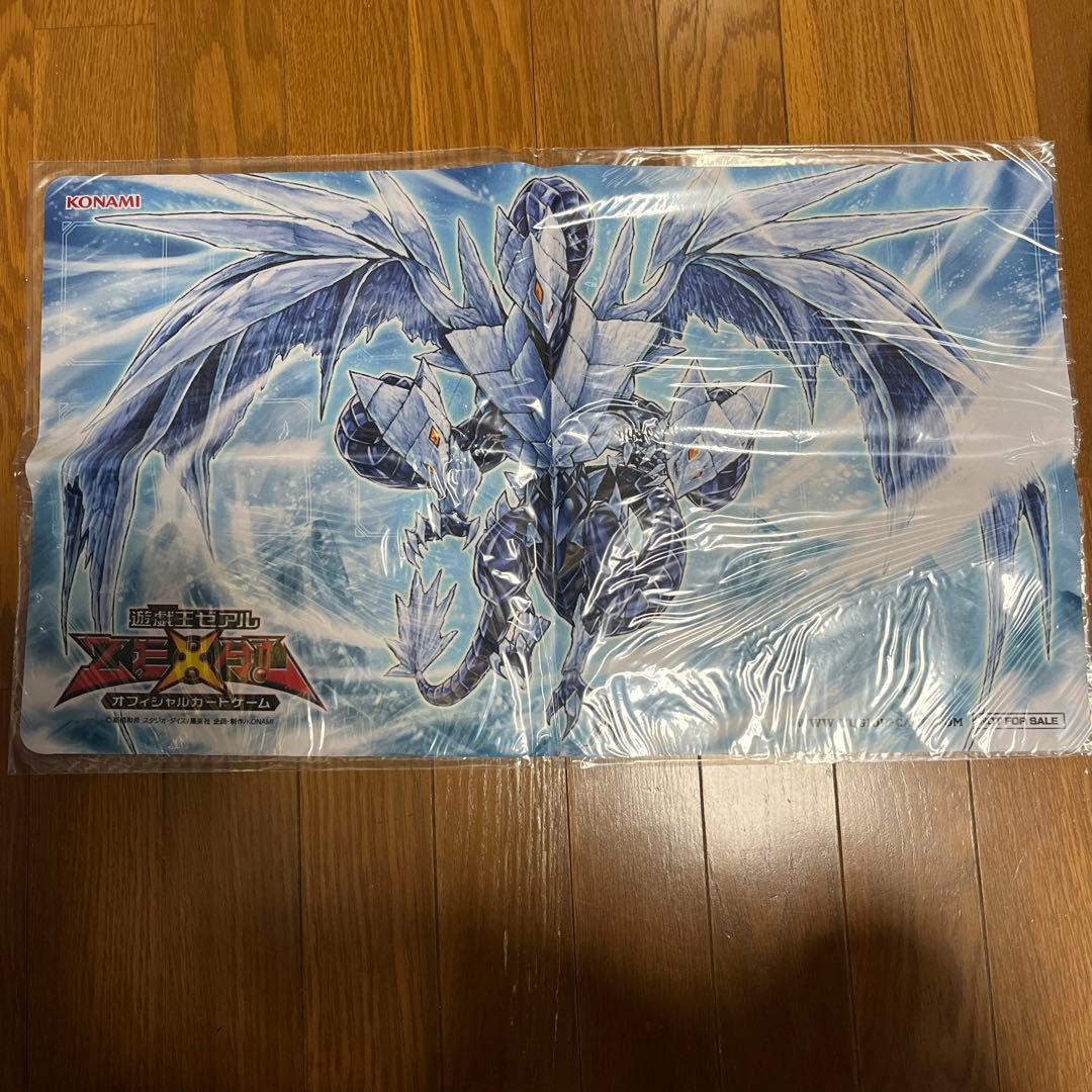 遊戯王　プレイマット 氷結界の龍トリシューラ １枚