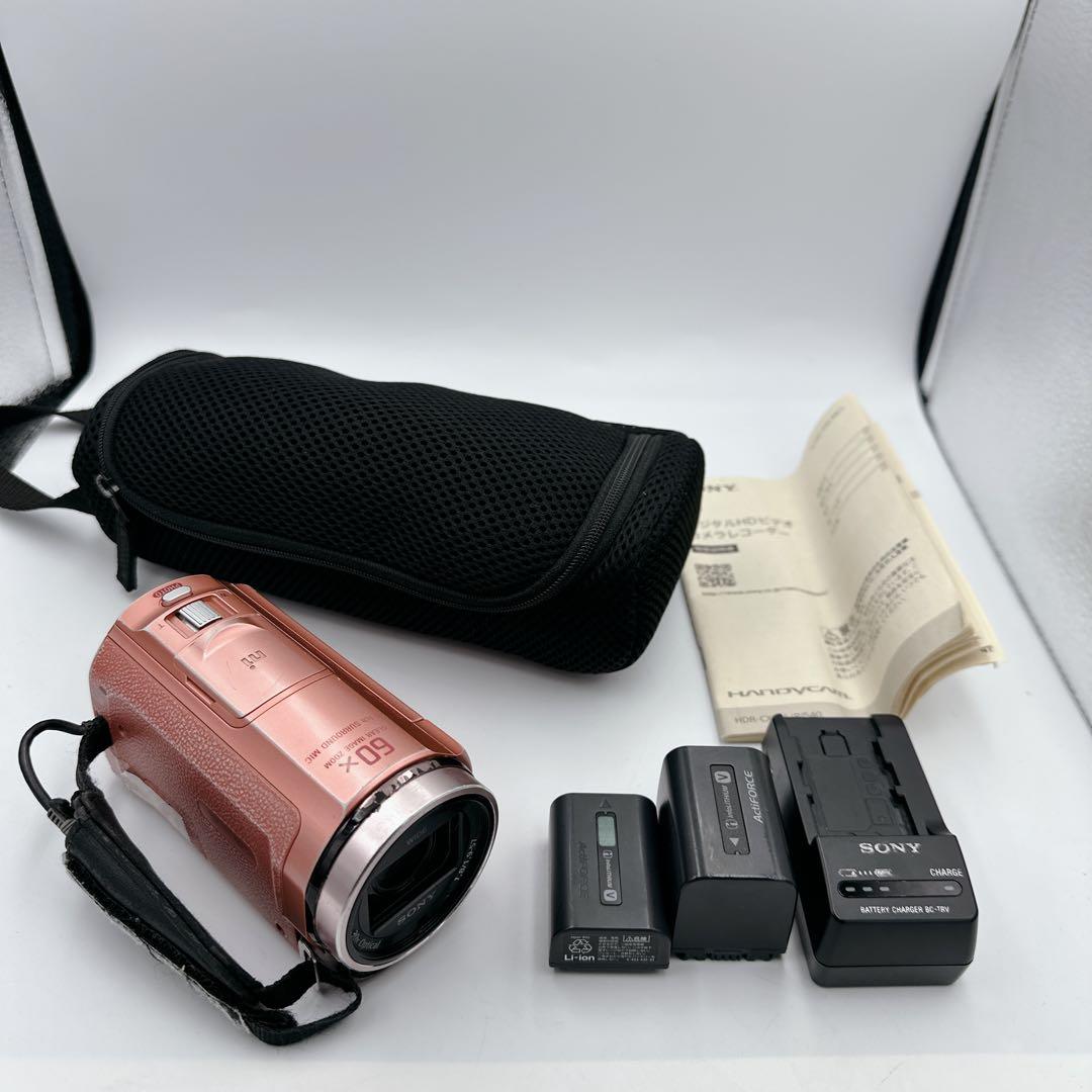 SONY HDR-CX535 Handycam 9.2メガピクセル ビデオカメラ