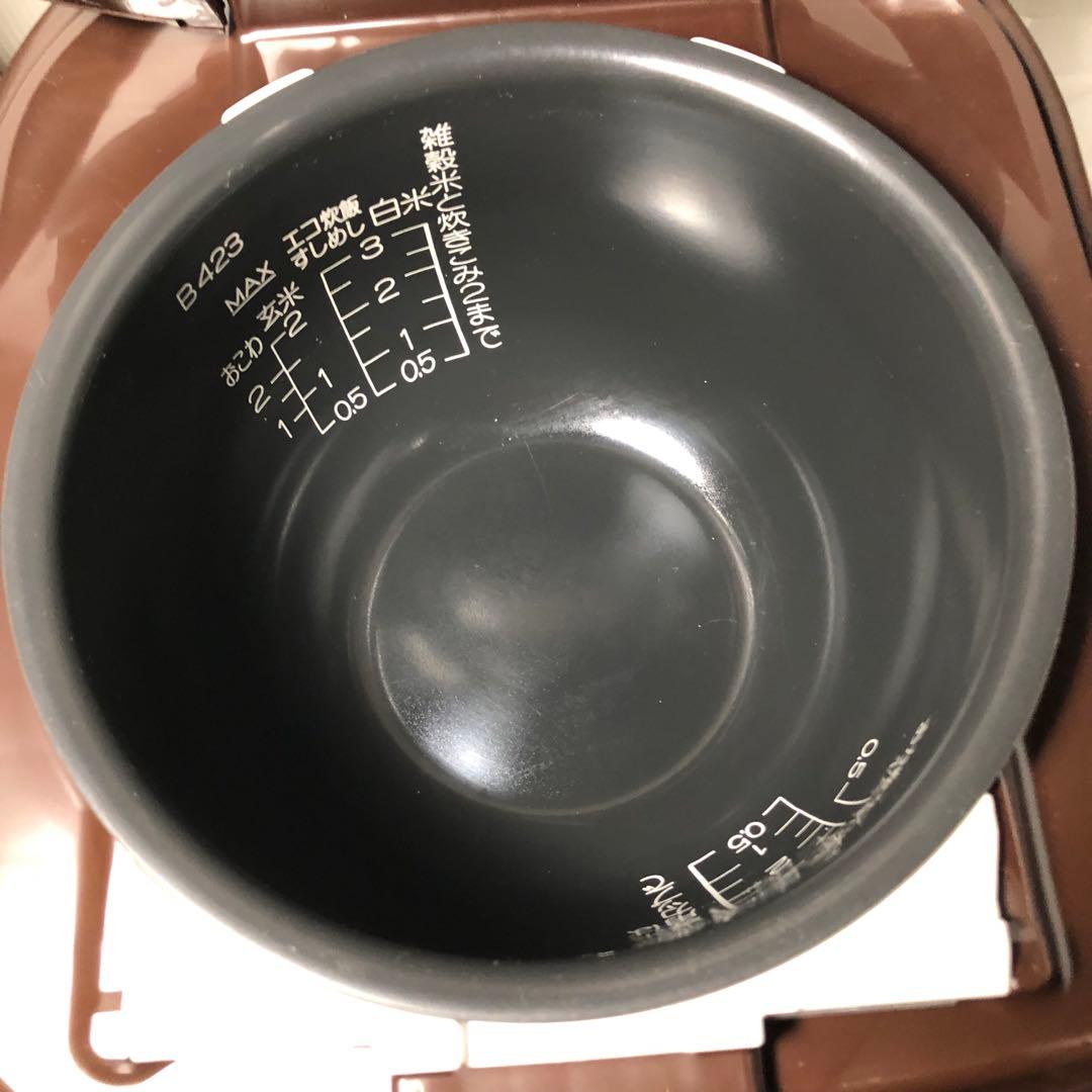 象印 圧力IH炊飯ジャー 3合炊き 極め炊き ブラウン NP-RJ05-TA