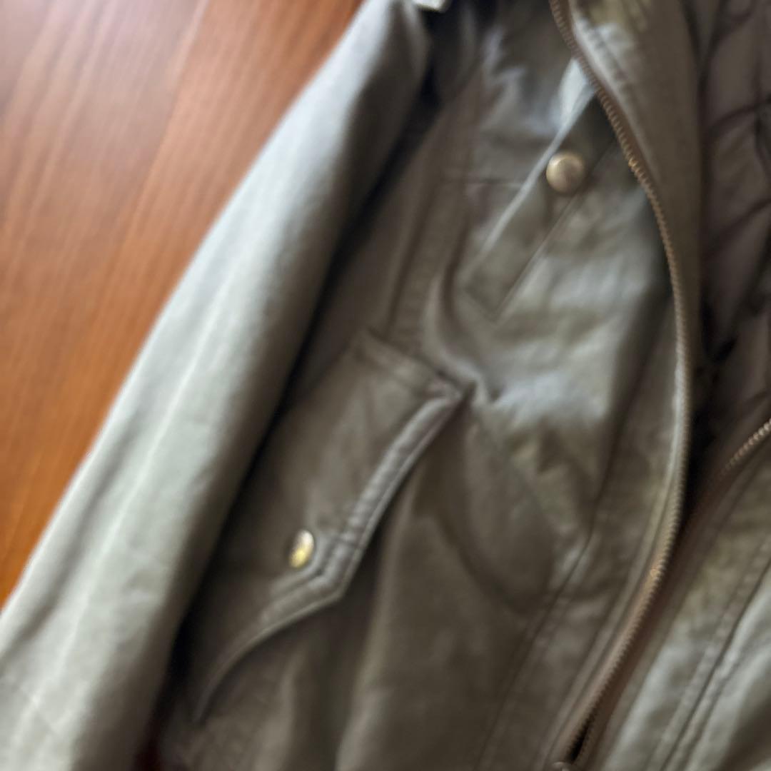 バーバリーブルーレーベル　モッズコート