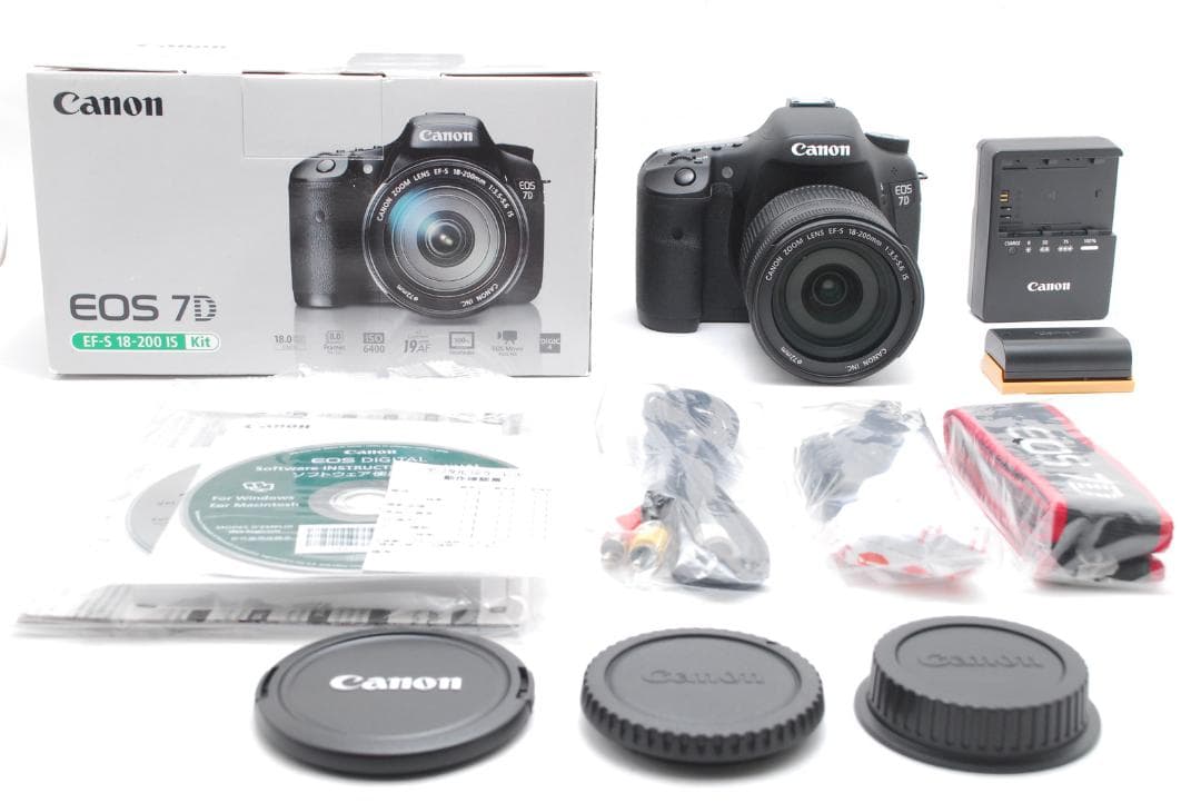 Canon EOS 7D レンズキット シャッター 極美品