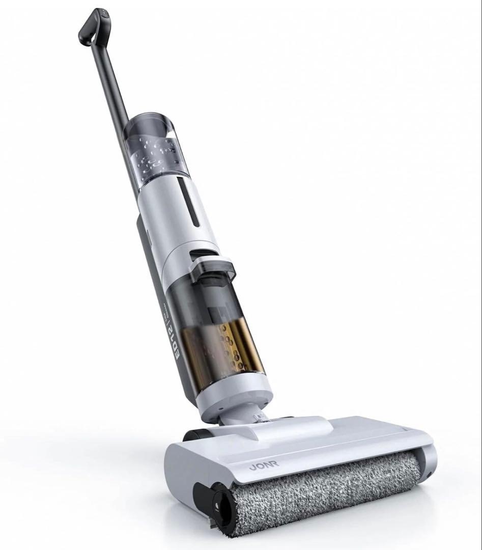 水拭き掃除機　軽量 20000Pa 強力吸引 拭き取り コードレスクリーナー