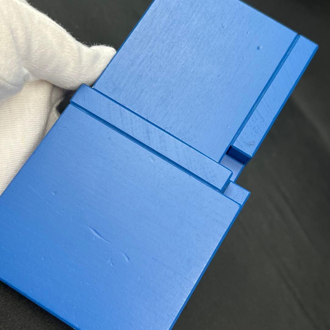 ネフ社　Naef　セラ　Cella　青　積み木　ピエール・クラーセン