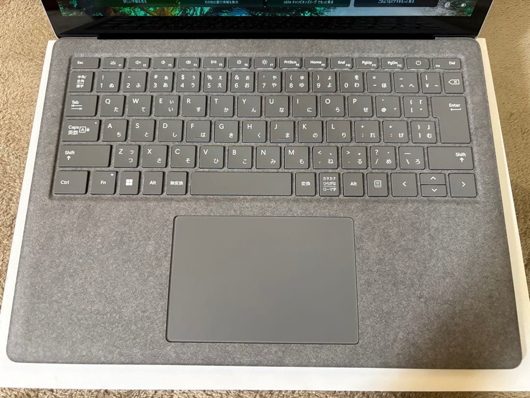 【準新品・12世代】Surface Laptop5 8G/512G Office