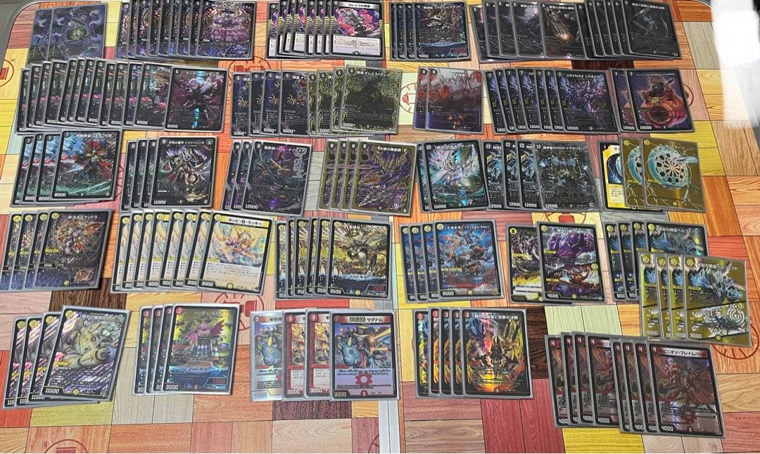デュエマ　デュエルマスターズ 引退品　まとめ売り　スリーブ　デッキ