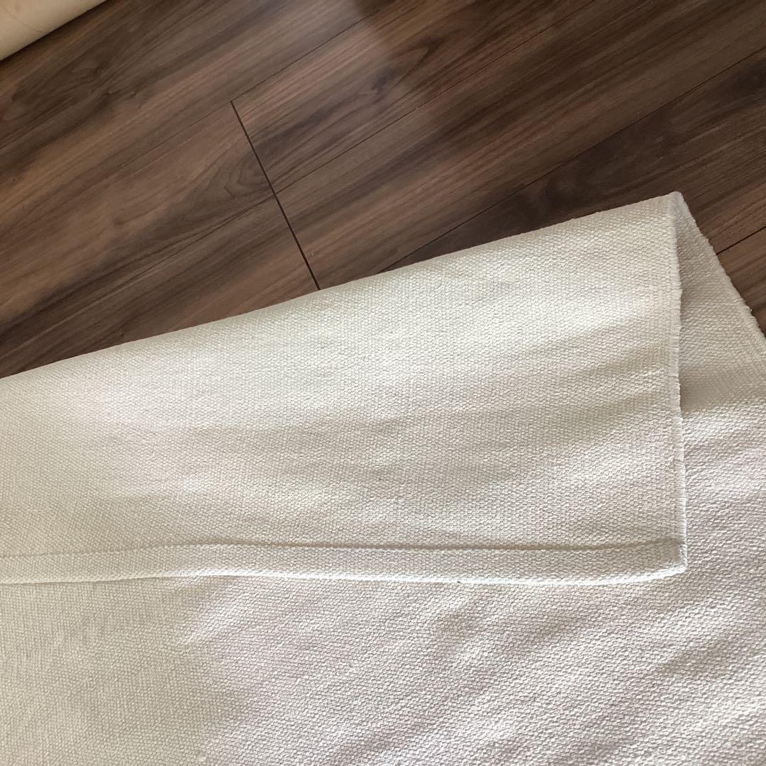 未使用タグ付　ZARA HORM 大判 コットンラグ　200✖️300