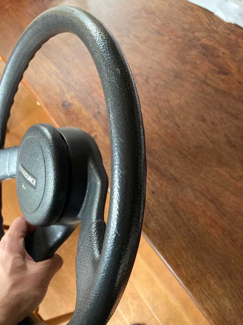 ジムニー　JA 11純正ステアリング　美品！