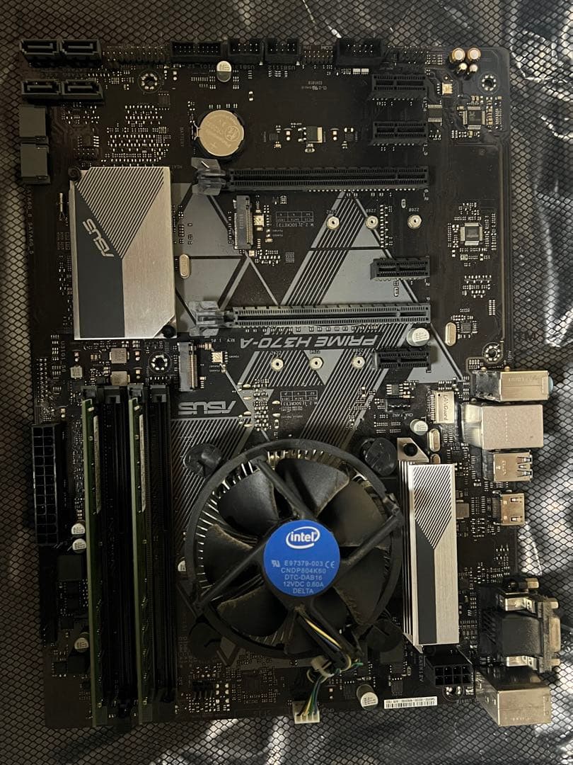 【動作確認済】Core i7 9700 ASUS H370-A メモリ16GB