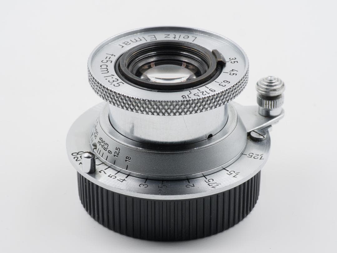 【極美品】Leica Leitz Elmar 50mm f/3.5 レンズ