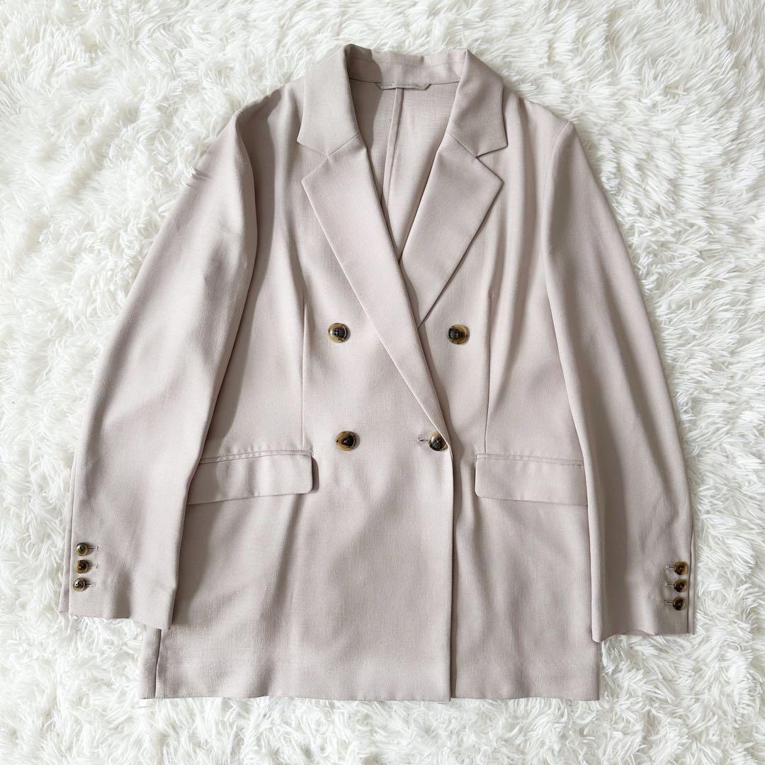 【美品】Beauty&Youth セットアップスーツ ダブル ベージュ