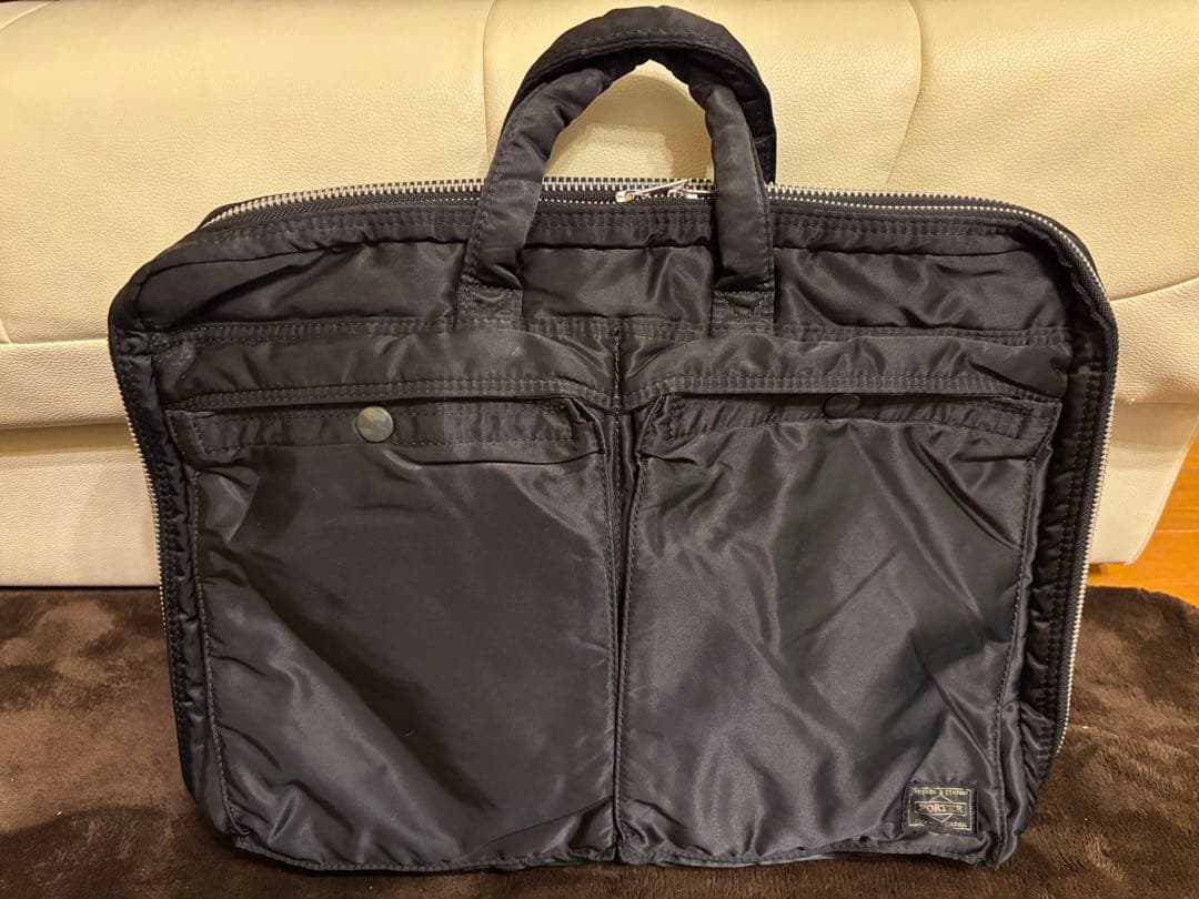 PORTER吉田カバン☆ナイロン ブラック ビジネスバッグ