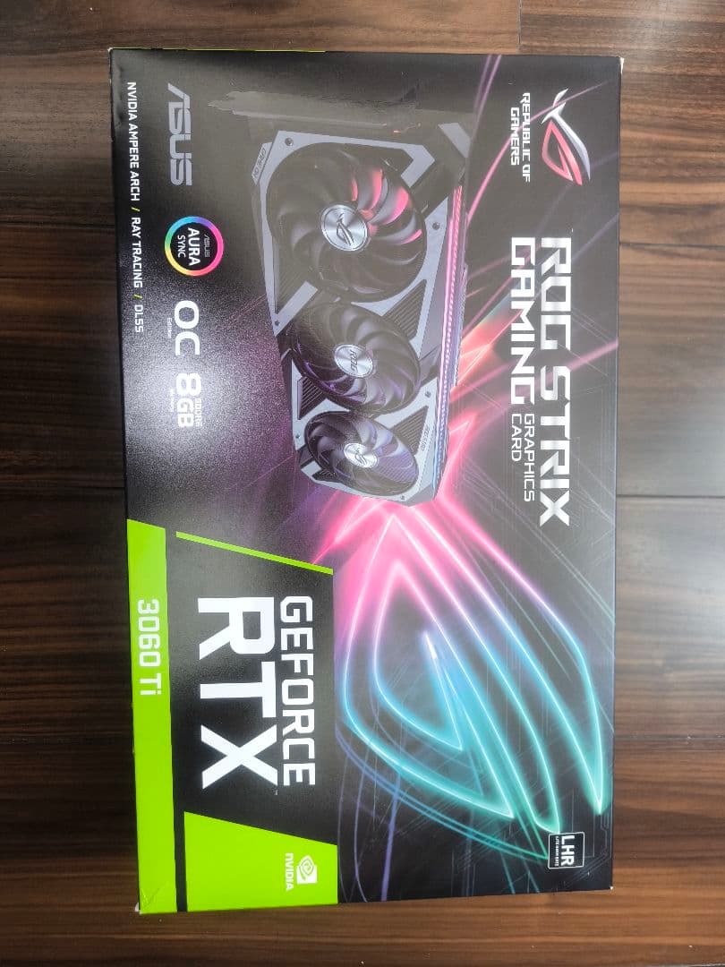 グラフィックボード・グラボ・ビデオカード ASUS ROG STRIX GeForce RTX 3060 Ti