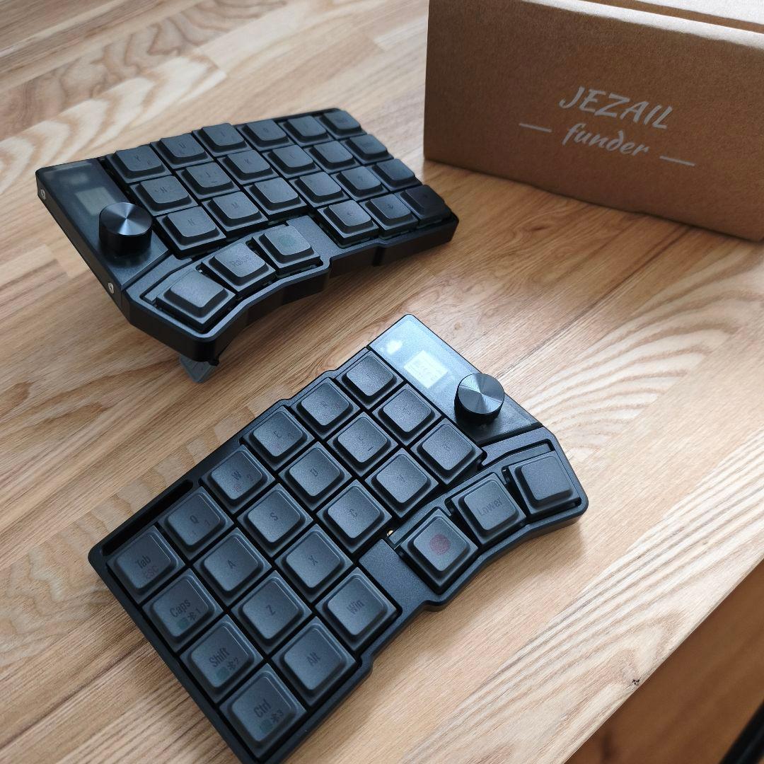 Cornix LP 無線分割キーボード ブラック