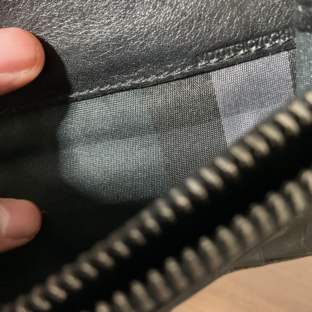 ☆開店セール☆ 小銭入未使用 美品 バーバリー レザー ロゴ チェック 長財布