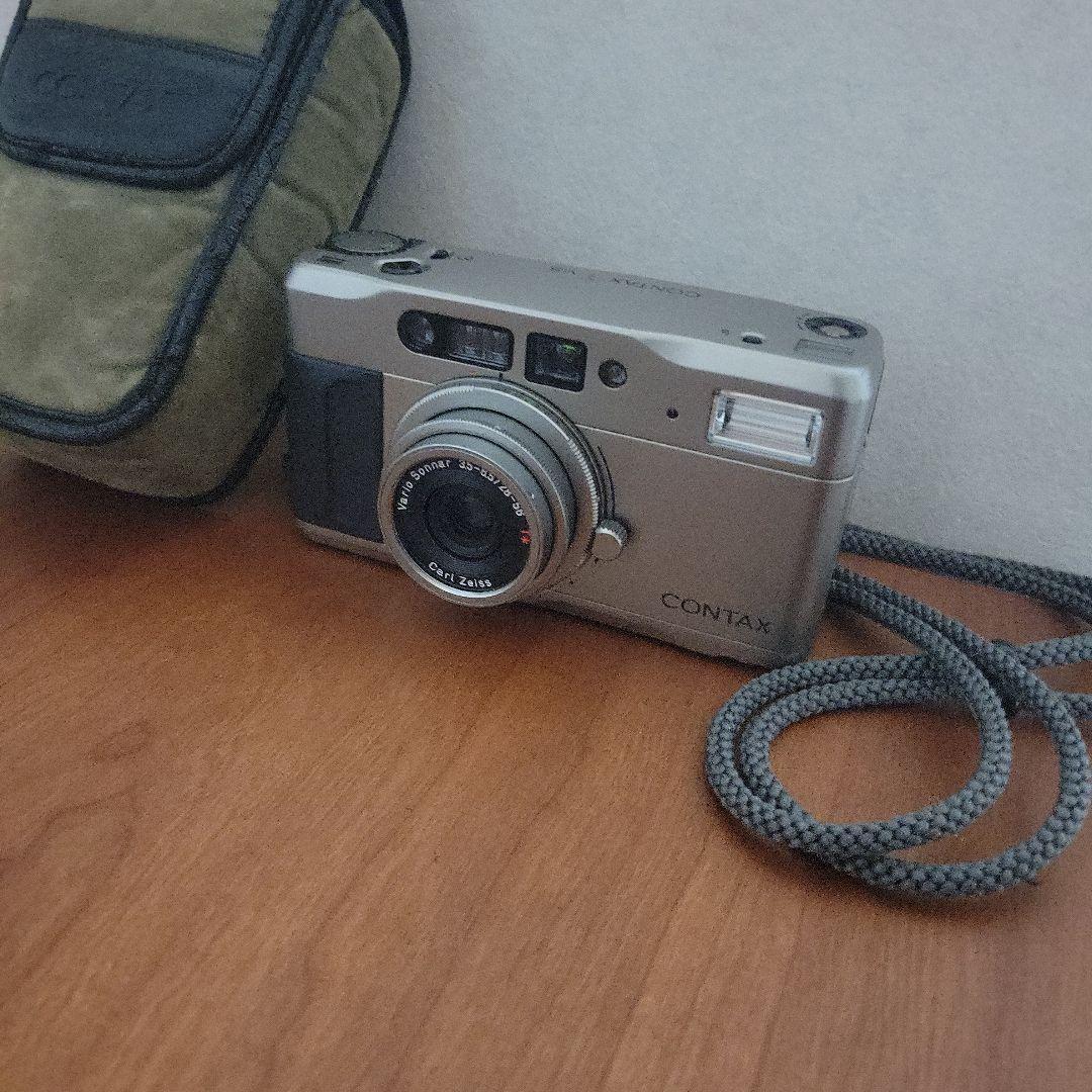 CONTAX T VS シルバー コンパクトカメラ