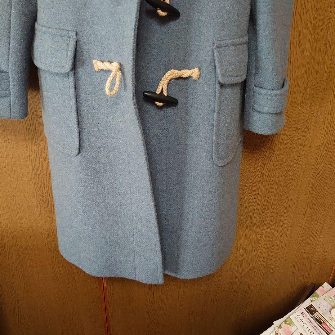 タイムセール！♥️組曲　大人のウール ダッフルコート ブルー　美品