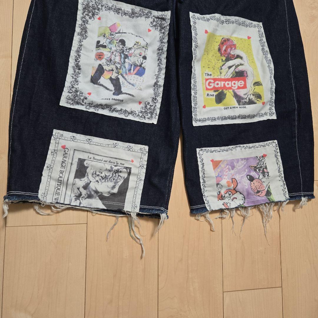 お値下げ　RNA R4375 ビッグパッチクロップドパンツ