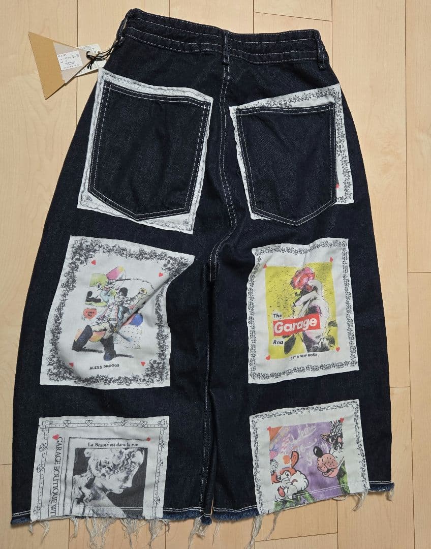 お値下げ　RNA R4375 ビッグパッチクロップドパンツ