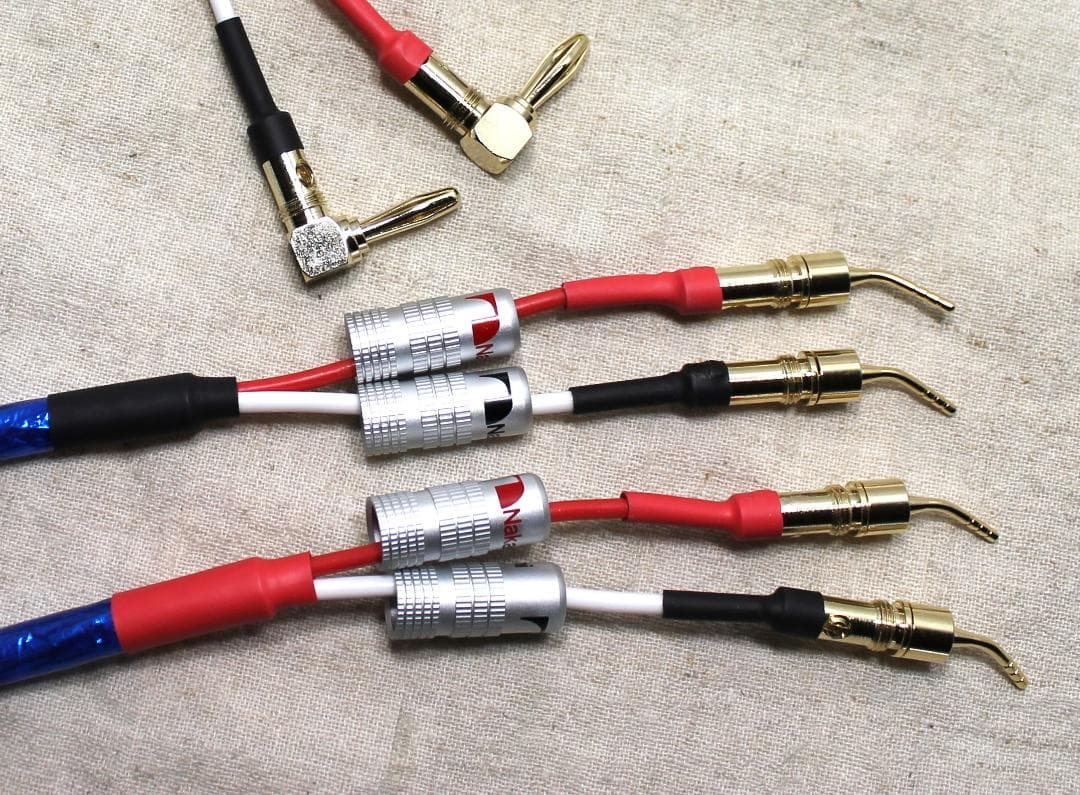 2200αゾノトーンZONOTONE 2mスピーカーケーブル　2本1セット