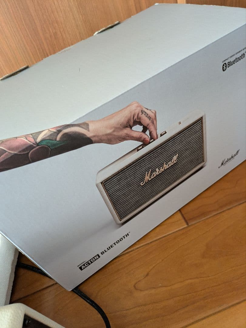 Marshall Acton Bluetoothスピーカー ホワイト　美品