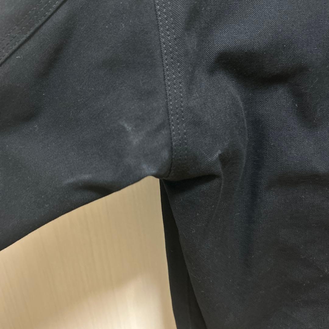 コムドットゆうた着用XLARGE フード付きアクティブジャケット ブラック