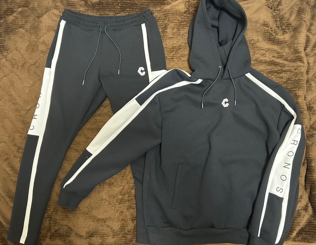 CRONOS クロノス セットアップ パーカー パンツ スウェット ジャージ L